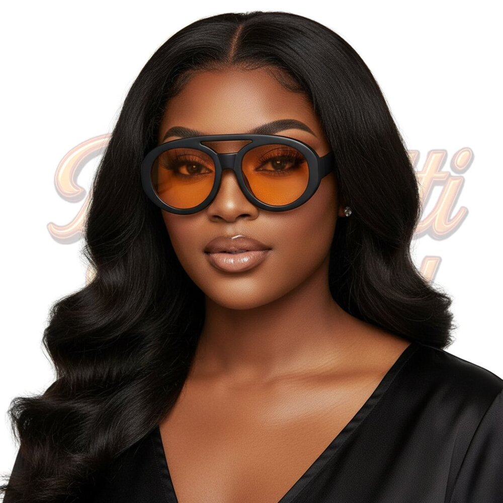 Eyebeam Oversized Aviator Sunglasses Unisex Flat Top UV Protection Shades BPC